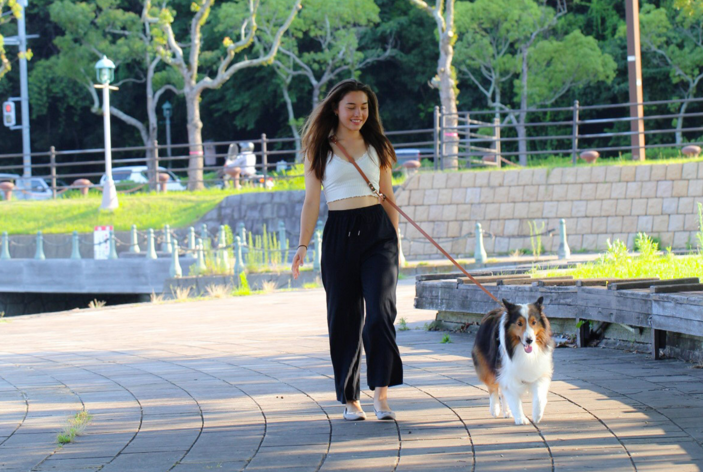 MATCHA CHOCOLATE Shoulder Leash